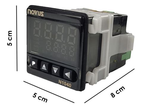 Controlador Temperatura Novus N1040 Prr 24v Usb 2 Relés Frete Grátis