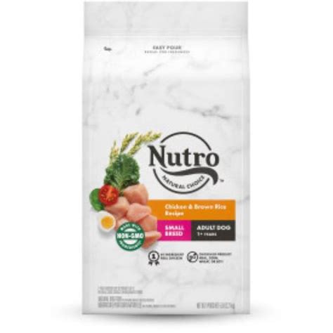 They are all excellent sources of protein that will build lean and strong muscles while keeping your dog energized and supporting weight loss. Nutro 4 lb Wholesome Essentials Small Breed Adult Dry Dog ...