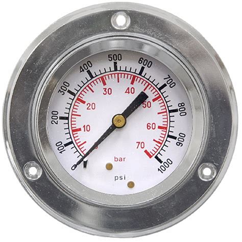 1000 Psi 25 Flange Dry Gauge Pressure And Vacuum Gauges Pressure