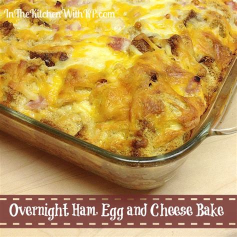 Overnight Ham Egg And Cheese Bake Mymilkmyplate In The