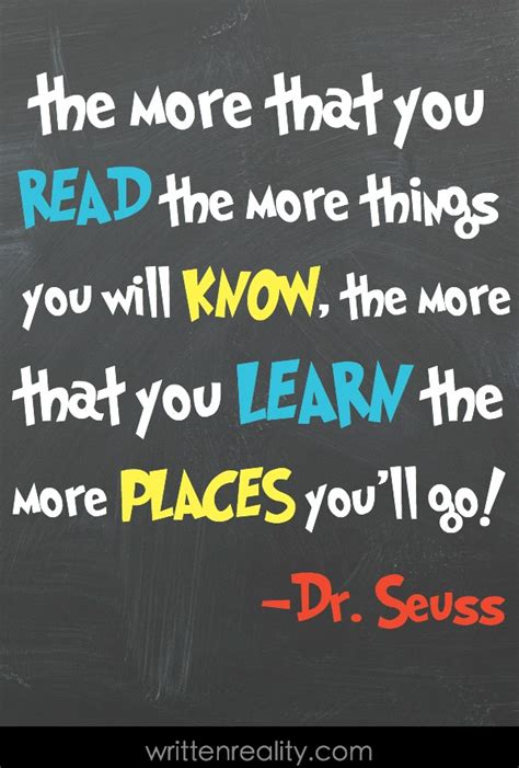Dr Seuss Quotes For Kids Written Reality