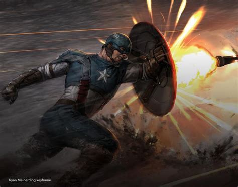 Captain America The Winter Soldier Keyframe Concept Art Focuses On Key