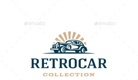9 Vintage Car Logos Designs Templates