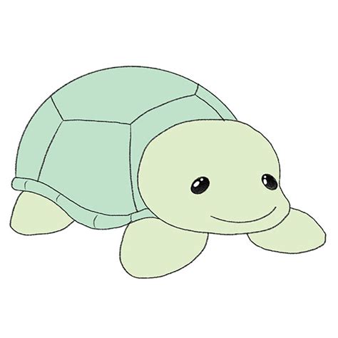 How To Draw An Easy Turtle Easy Drawing Tutorial For Kids