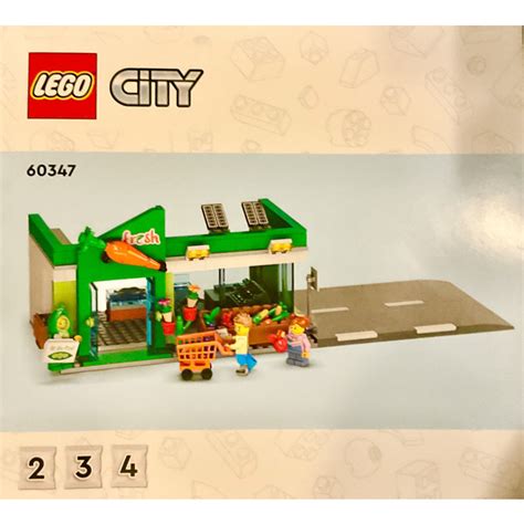 Lego Grocery Store Set 60347 Instructions Brick Owl Lego Marketplace