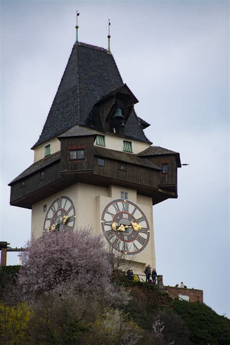 Kostenlose foto : die Architektur, Uhr, Turm, Wahrzeichen ...