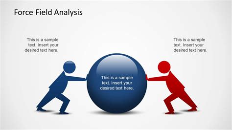 Force Field Analysis PowerPoint Template SlideModel