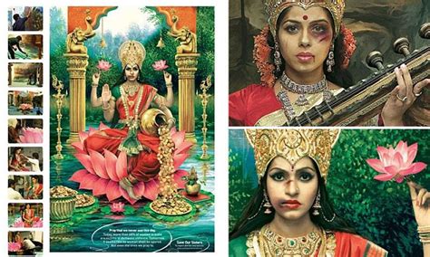 Images Of Battered Hindu Goddesses Unveiled To Highlight Plight Of