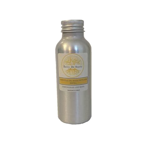 Lemongrass & Basil Essential Oil Reed Diffuser Refills ...