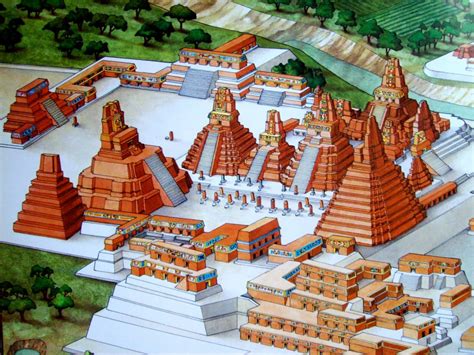 ¿cómo Eran Las Antiguas Ciudades Mayas
