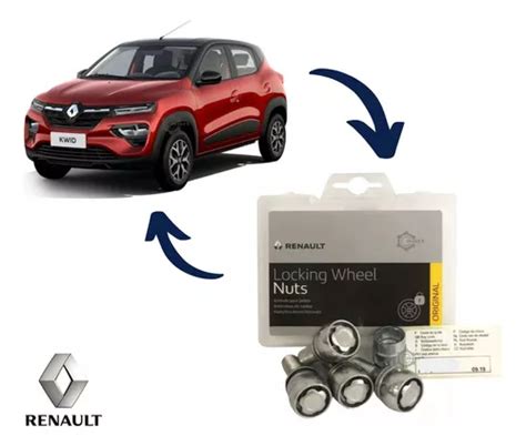 Birlos De Seguridad Originales Renault Para Kwid Cualq A O Cuotas Sin