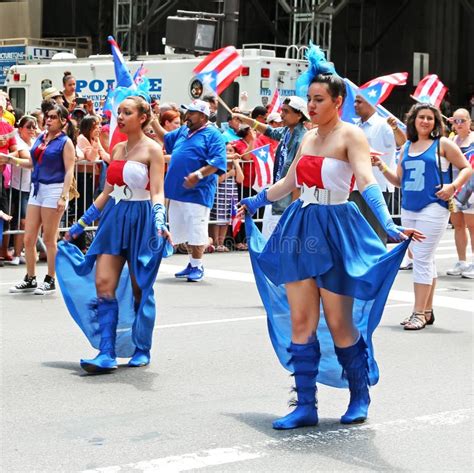 Desfile Puertorriqueño Del Día Imagen De Archivo Editorial Imagen De