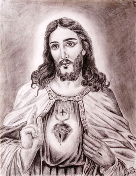 Draw Jesus Drawing Tutorials Jesus Drawings Jesus Christ Drawing Images And Photos Finder