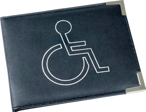 Esposti Disabled Badge And Timer Holder Metal Corners Hologram Safe