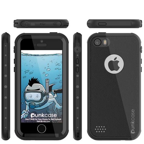 Iphone Se5s5 Waterproof Case Punkcase Studstar Black Case Water