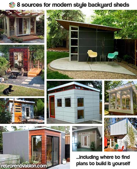9 Sources For Midcentury Modern Sheds Prefab Diy Kits And Plans