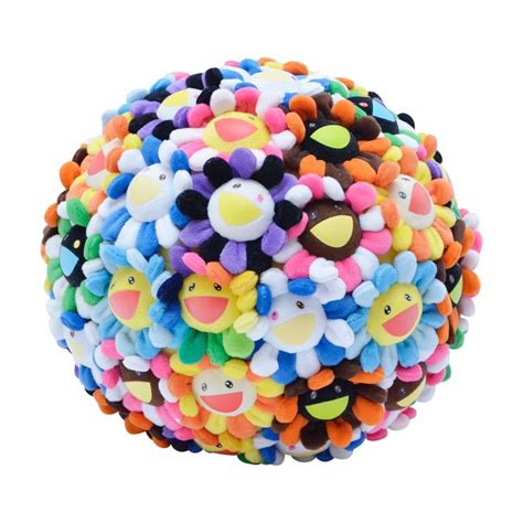 His iconic flower character has been seen in galleries and homes. Takashi Murakami Flower Ball Plush 2008 Limited Edition ...