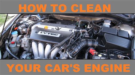 How To Clean An Engine Youtube