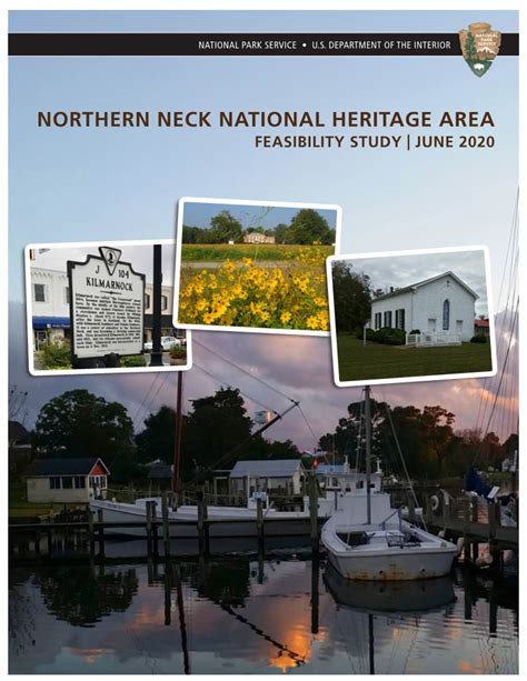 Northern Neck National Heritage Area Feasibility Study June 2020 This
