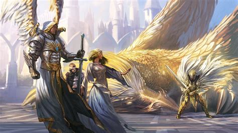 Wallpaper Women Fantasy Art Anime Knight Wings Angel Armor