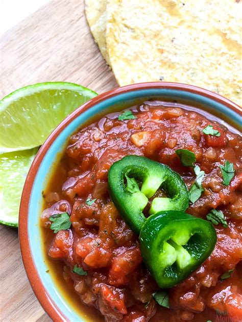 Quick And Easy Spicy Salsa Recipe Real Momma