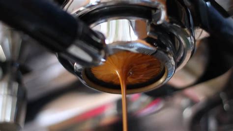 Close Up Espresso Extraction Youtube
