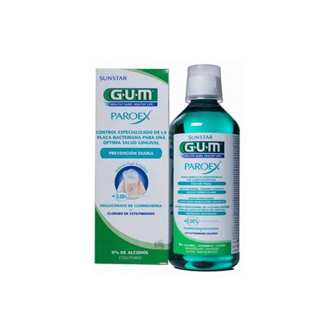 Gum Paroex Daily Prevention Mouthwash Chlorhexidine 006 500ml