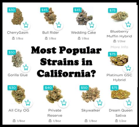 What Are The Most Popular Cannabis Strains In California
