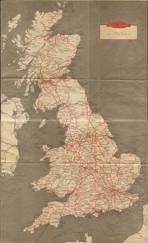 Old British Railway Maps Candis Virginie