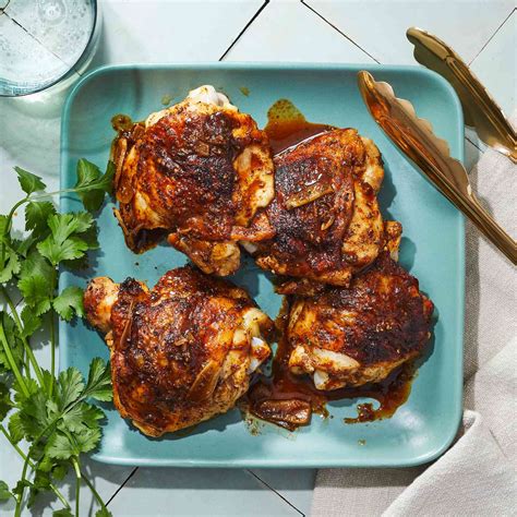 Crispy Garlic Brown Sugar Chicken Thighs