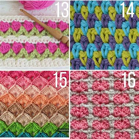 Best Crochet Stitch Tutorials List Multiple Colors 4 Make And Do Crew