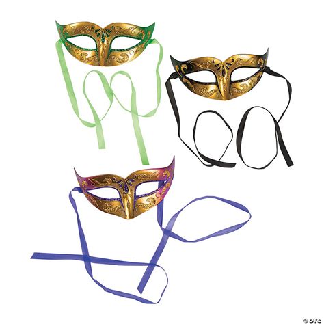 Gold Masquerade Masks Oriental Trading