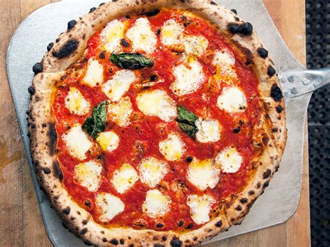 Pizza Margherita Tomato Basil And Mozzarella Pizza Saveur