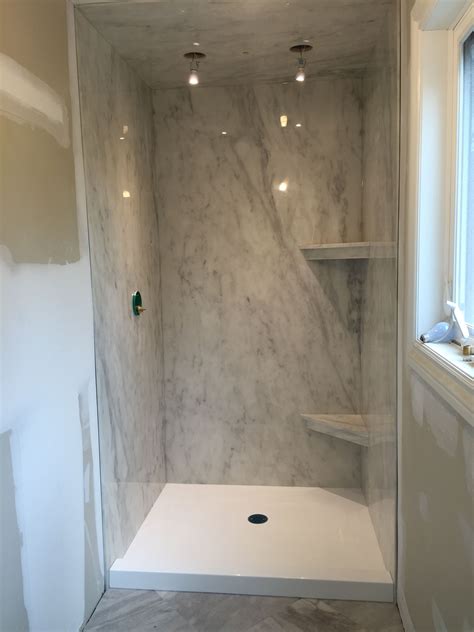 Simulated Marble Shower Walls An Overview Shower Ideas