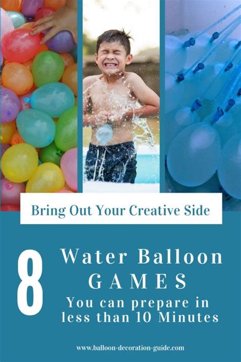 8 Water Balloon Games For Kids And Adults Easy And Fun Water