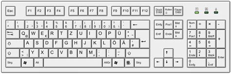 German Pc Keyboard Layout