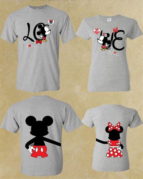 Soul And Mate Love Mickey Minnie Couple By Forevercustomtees Yes We Will Be Wearing These In