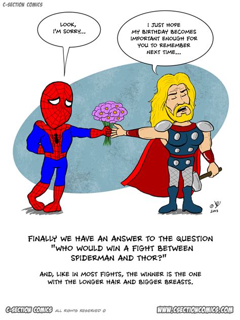 Spider Man Vs Thor C Section Comics