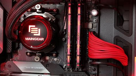 Maingear Vybe Gaming Pc Overview A Ryzen And Radeon Scorching Rod