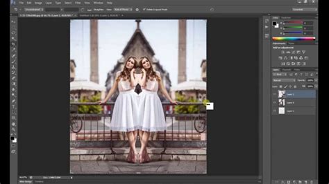 how to flip an image in photoshop to mirror any photo images