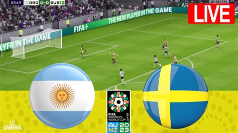🔵argentina Vs Sweden🟡 Live Fifa World Cup Women S 2023 Full Match Today Simulation Fifa23