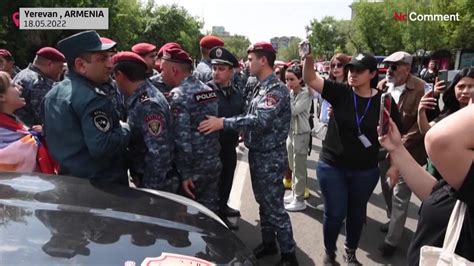 Mass Arrests In Armenia During Anti Government Protests Video