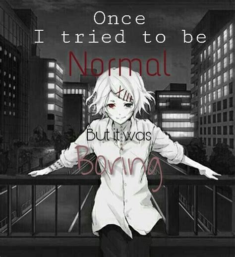 An Anime Character Is Standing In Front Of A Cityscape With The Words