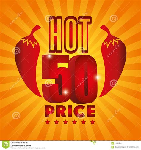 Shopping Hot Prices Theme Stock Illustration Illustration Of Business