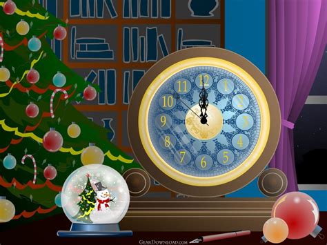 Magic Christmas Clock Screensaver Download Magicchristmasclockinstexe