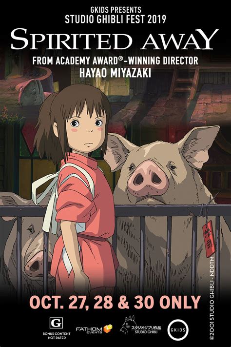 Spirited Away Studio Ghibli Fest 2019 Wallpapers Top Free Spirited