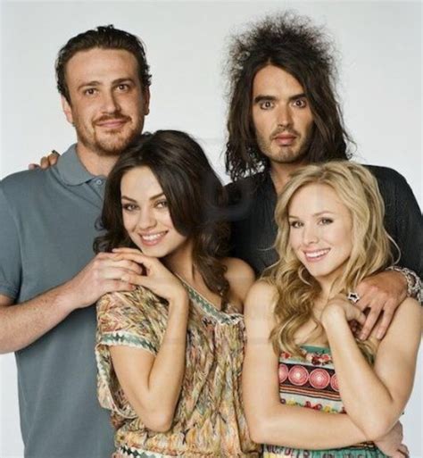 Mila Kunis With Cast Of Forgetting Sarah Marshall 2008 Kristen