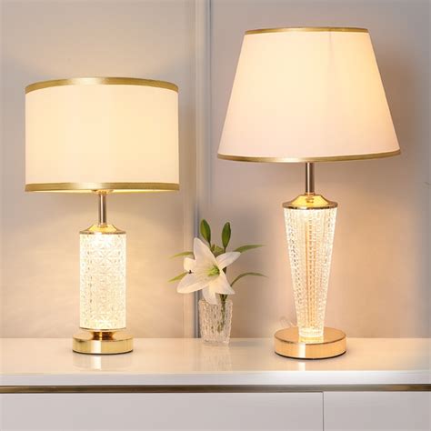 Tuda Post Modern Luxury Glass Crystal Table Lamp For Living Room Study