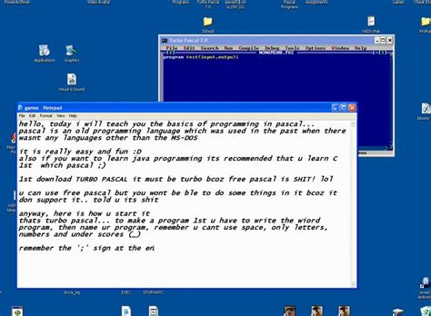 Pascal Programming Lesson 1 Youtube