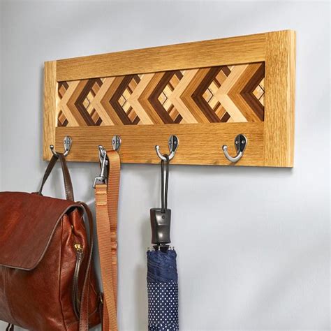 Hidden Hook Coat Rack Woodworking Plan From Wood Magazine